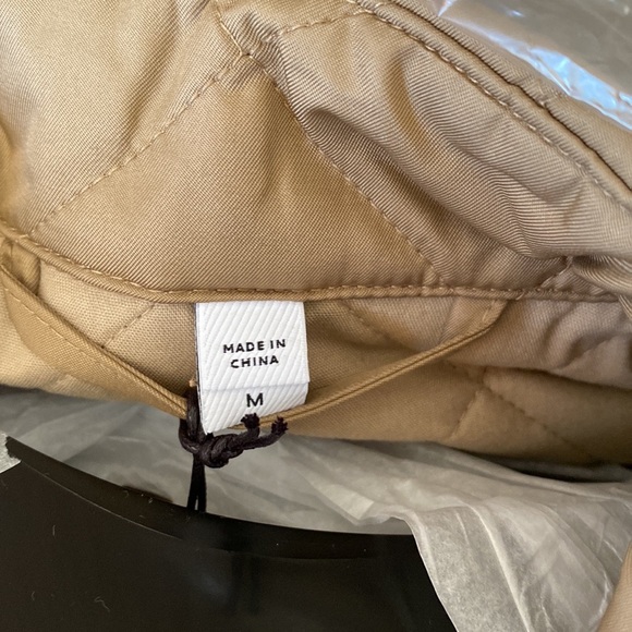 Burberry Frankby Quilted Jacket In Canvas Size M - Picture 5 of 7